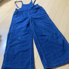 ワイドサロペット　150cm デニム風