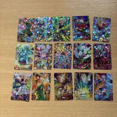 ドラゴンボールヒーローズカード15枚セット(SR)