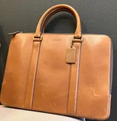 COACH コーチ メトロポリタンスリムブリーフ グリーン COACH コーチ