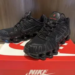【美品】NIKE SHOX TL ブラック 26cm