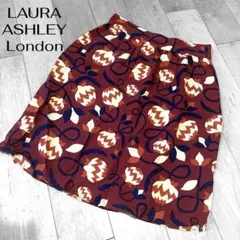 LAURA ASHLEY London 総柄　ボタニカルフラワースカート　2のサムネイル