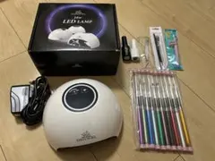 ネイルセット 【SHINYGEL】 LED LANP 動作確認済のサムネイル