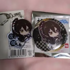 地獄楽　佐切　アクリルキーホルダー　缶バッジ