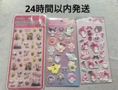 【正規品】スヌーピー ぷくぷくシール サンリオ マイメロ マシュマロステッカー