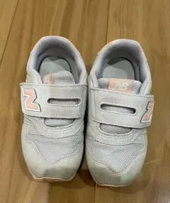 ニューバランス 373 パープル×ピンク　16cm