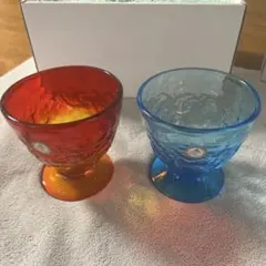 琉球ガラス　ペアグラス　新品未使用❣️