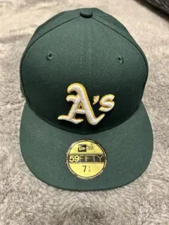 NEW ERA 59FIFTY 7 4/1 57.7 AS アスレチックス　緑