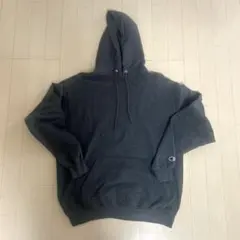 Champion ECO AUTHENTIC ダークグレー Lサイズ パーカー