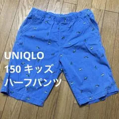 UNIQLO サーフィンプリント 半ズボン 150