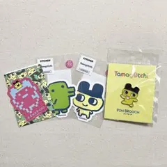 たまごっち ステッカー ピンブローチ まとめ売り