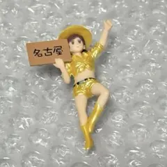 ご当地フチ子　ヒッチハイクのフチ子　名古屋　ゴールド　ふちこ　putitto