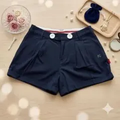 【美品】パーリーゲイツ レディース ゴルフ ショートパンツ 春夏　サイズSのサムネイル
