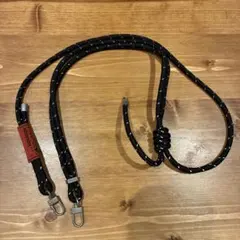 Topologie スマホショルダーストラップ ブラック