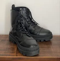 ZARA ザラ メンズ トラックソールレースアップブーツ 44 - メルカリ