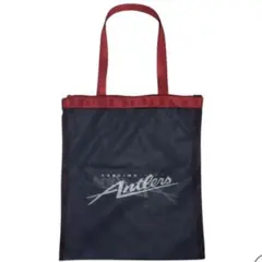 鹿島アントラーズ　メッシュバッグ ジッパー付き　ランドリートートバッグ