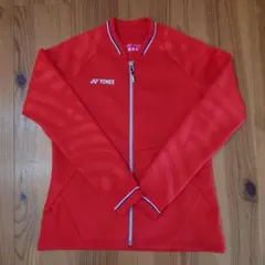 YONEX ジャージ　赤 ウォームアップウェア　Sサイズ