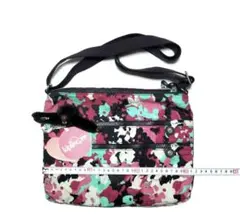 新品】レア Kipling ショルダーバッグ 花柄 ボタニカル ツーウェイ