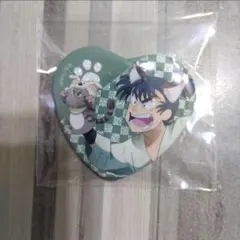 忍たま乱太郎 ナンジャタウン ハート缶バッジ 食満留三郎