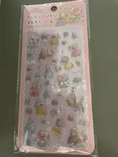 Disney プリンセス ぷくぷくシール