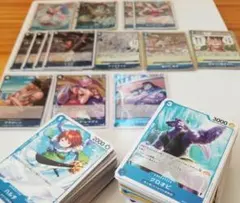 ワンピースカード　青　まとめ売り