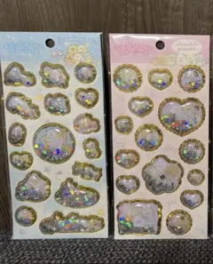 すみっコぐらし　キラッとぷくぷくエアーシール　2枚セット