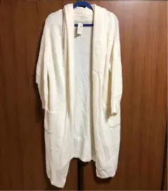 新品アース☆ブークレーニットロングカーディガン