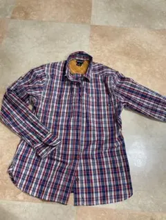 Marmot チェック柄 長袖シャツ M レディース