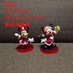 ディズニー ミッキー ミニー クリスマスオーナメント 2025