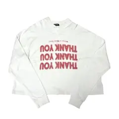 RAF SIMONS 2017AW THANK YOU スウェットシャツ Lのサムネイル