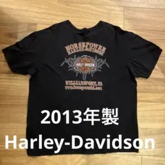 2013年製　HARLEY-DAVIDSON Tシャツ ブラックフェード