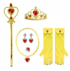 7点　プリンセス　コスプレ　 アクセサリー ベル 　美女と野獣　キラキラ