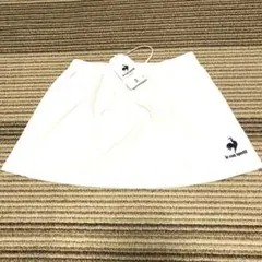 新品タグ付き　ルコック　テニスウェア　スカート　スコート　L ホワイト