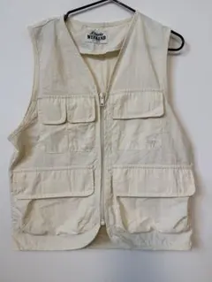 Little Weekend フィッシングベスト アイボリー