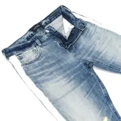 PACSUNパクサン▼ストレッチスキニー▼クラッシュ加工▼30▼W約80cm