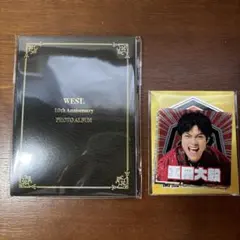 WEST. 関西七色男大祭り アルバム風カードセット・ステッカー