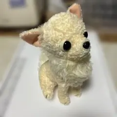 チワワ ぬいぐるみ ベージュQue chan中古品