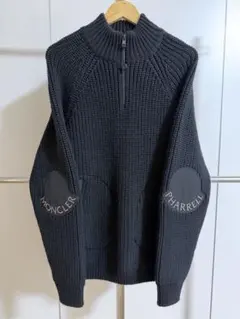 MONCLER ファレル　トリコ ハーフジップアップ ニット セーター　新品のサムネイル