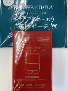 Coleman スヌーピーロゴ メッセンジャーバッグ ブラック➕レスポポーチ