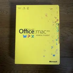 【ジャンク品】Office Mac Home and Student 2011
