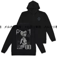 EVANGELION 綾波レイ 薄手ドライパーカー BLACK Lサイズ