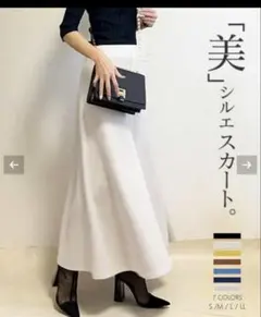 aquagarage スエードフレアロングスカートのサムネイル