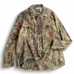 USA Walls ヘビーコットンシャツ ADVANTAGE TIMBER 迷彩
