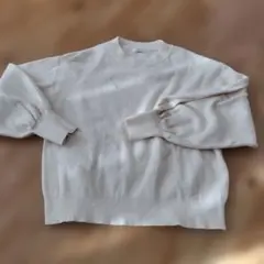 LOWRYS FARM ニット　アイボリー　フリーサイズ