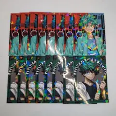 最強ジャンプ 1月号 付録 デク 緑谷出久 新十傑 ステッカー ヒロアカ