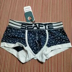 SEATE 星柄 ボクサーブリーフ Mサイズ