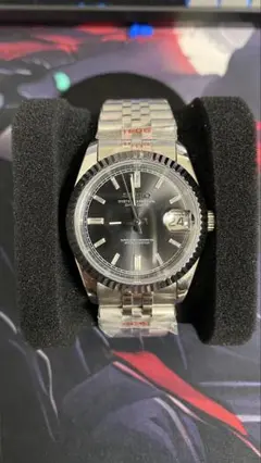 SEIKO モドス36mm 自動巻き腕時計 ステンレススチール