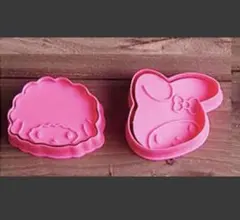 新品未使用　マイメロティー　マイピアノ　お菓子　お弁当　クッキー型抜き　スタンプ