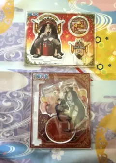 ONE PIECE バースデーアクリルスタンド シャンクス 2点セット