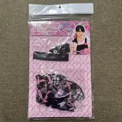 新品 極上!!めちゃモテ委員長 モテデコ リボンシュシュ クールブラックセット