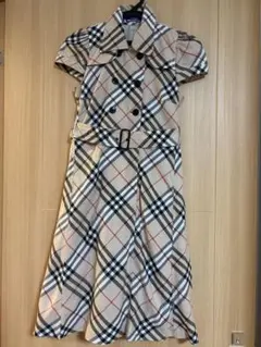 BURBERRY BLUE LABEL ノバチェック　トレンチワンピース